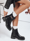 Schwarze Damenstiefel Dstreet ZY1104