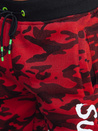 Herren Moro bedruckte Jogginghose rot Dstreet UX4443