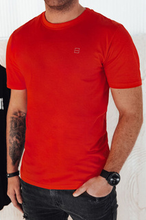 Herren T-shirt mit Aufdruck Farbe Orange DSTREET RX5470