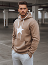 Herren camel Kapuzenpullover Dstreet BX5931