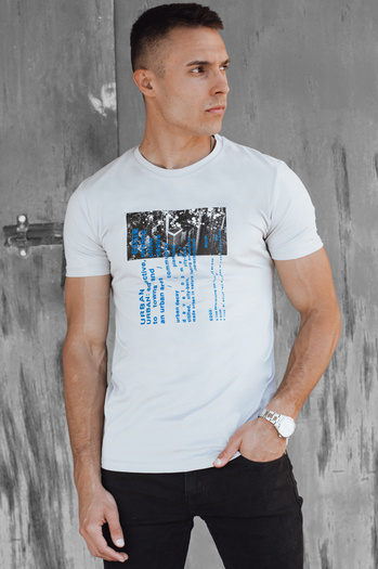 Graues Herren-T-Shirt Dstreet RX5560