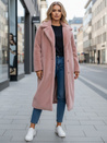 Damen Wintermantel Teddyfell lang rosa Dstreet NY0751z