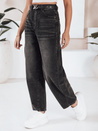 Damen Ballon Fit Jeans schwarz Dstreet UY2743
