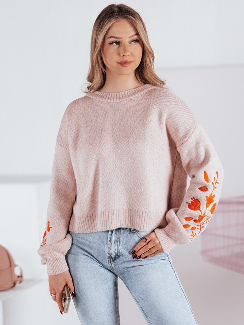 Damen-Pullover LYRA rosa Dstreet MY2215