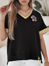 Damenbluse in Übergröße SHINE LOVE schwarz Dstreet RY2912