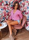 Damen Strickjacke SISTERS Farbe Rosa DSTREET MY1962z