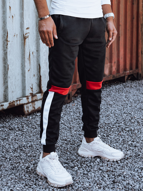 Herren Sweathose mit Kordelzug schwarz Dstreet UX4448