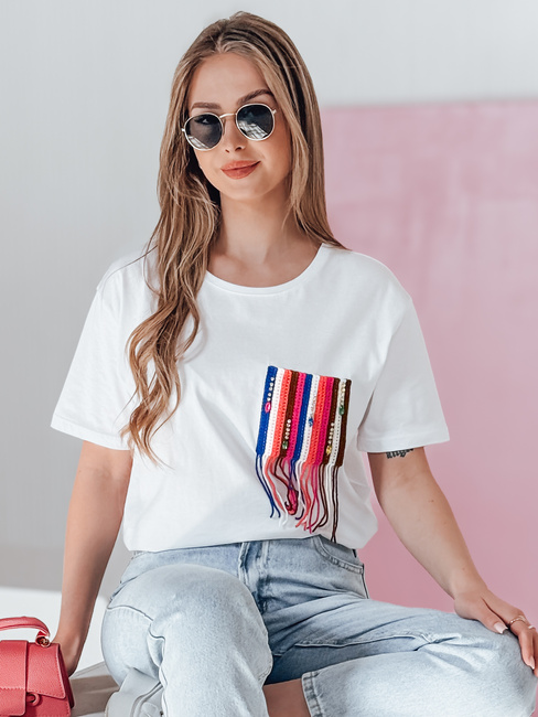 Damen FROND T-shirt weiß Dstreet RY2601