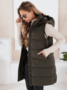 Damen Steppweste TOLIS Grün Dstreet TY3299