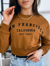 Damen Sweatshirt SAN FRANCISCO Braun Dstreet BY0923