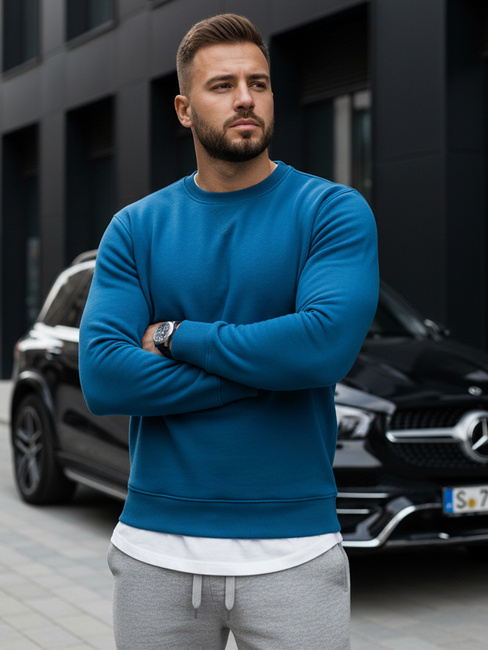 Herren Sweatshirt Dunkelblau Dstreet BX5058