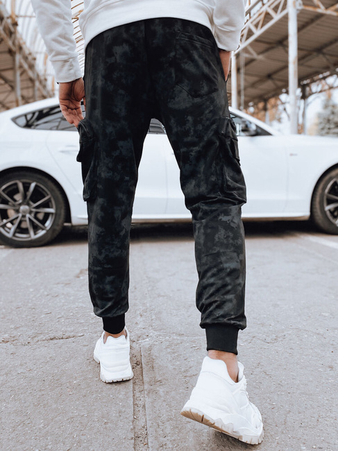 Herren Cargohosen Farbe Schwarz DSTREET UX4362