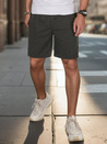 Dunkelgraue Herren Sweatshorts Dstreet SX2475