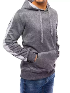 Herren Kapuzenpullover Dunkelgrau Dstreet BX5122_3