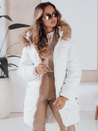 Damen Winterjacke VIRELIA gesteppt mit Kapuze weiß Dstreet TY4938