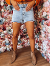 Damen Jeans Kurzhose PALOMA PARADISE Farbe Hellblau DSTREET SY0309z