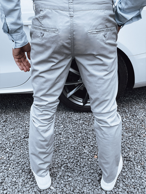 Dunkelgraue Chinohose für Herren Dstreet UX4340