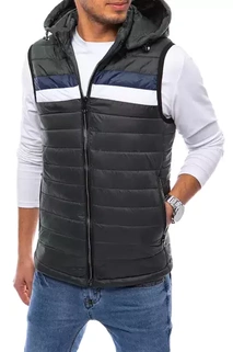 Herren Steppweste Grau Dstreet TX4033