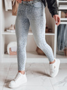 Damen Skinny Jeans Hose mit Gürtel FELINA blau Dstreet UY2474