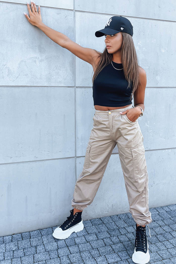 Damen Fallschirmhose ADVENTURE beige UY1639