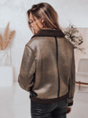 Damenjacke aus Wildleder mit Schafsfell KASAMIRA coffee Dstreet TY4740