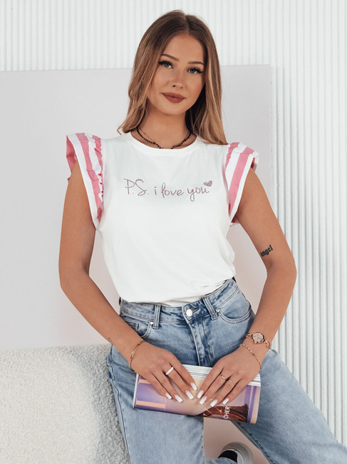 Damen-T-Shirt AMOURI rosa Dstreet RY2412