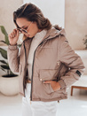 Damen Steppjacke mit Kapuze ARON camel Dstreet TY4398