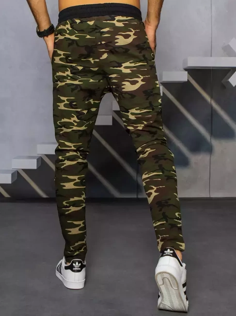 Herren Trainingshose Camo Braun Dstreet UX3319