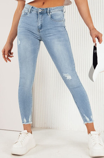 Damen Jeans mit Löchern AURAN Farbe Blau DSTREET UY1982