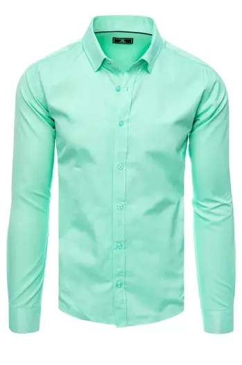 Herren Elegant Hemd Farbe Minzegrün DSTREET DX2433