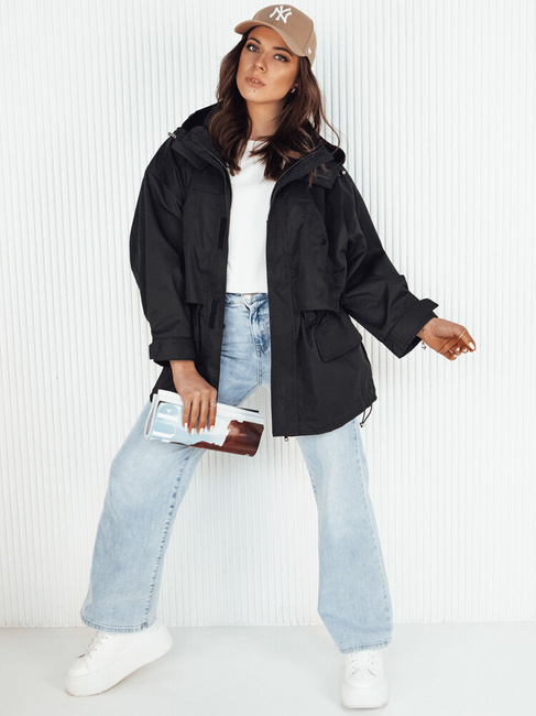 Damen Parka MINESSA Farbe Schwarz DSTREET TY4156