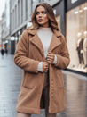 Damen Teddyfell Camel Wintermantel Dstreet NY0758z