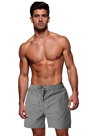 Herren-Badeshorts hellgrau Dstreet SX2459