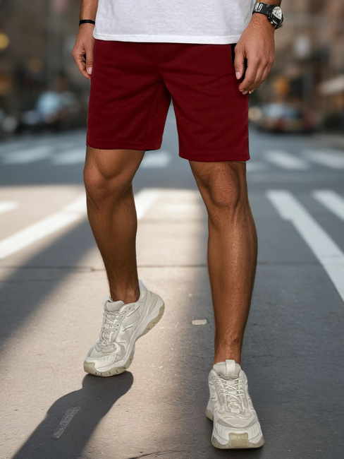 Kastanienbraune Trainingshose für Männer Dstreet SX2471