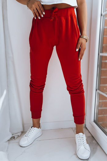 Damen Jogginghose FITS Rot Dstreet UY0533z