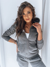 Damen Sweatshirt VICTORIA Anthrazit BY0232z