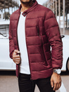 Herren Steppjacke Farbe Weinrot DSTREET TX4443_3