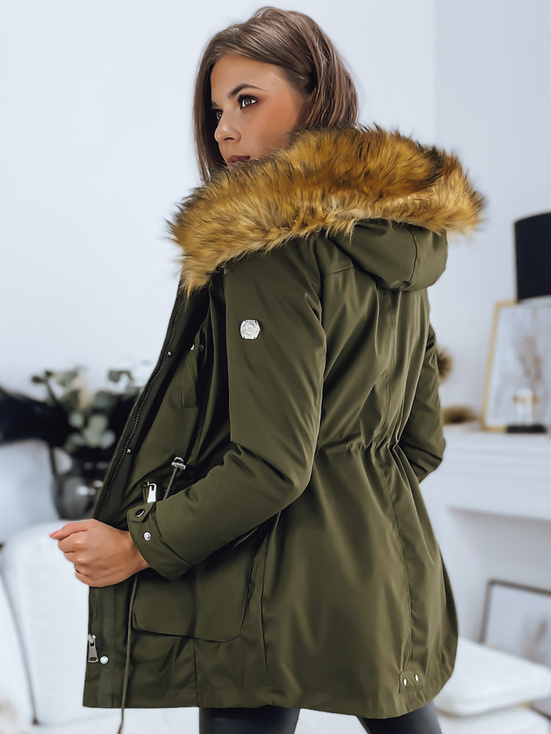 Damen Parka AMAYA Grün Dstreet TY3172