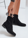Damen Herbst schwarz Stiefel Dstreet ZY1037