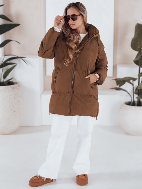 Damen Steppjacke LETLIS camel Dstreet TY3245
