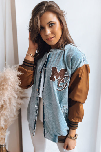 Damen Jacke MAGA Blau Dstreet TY3625