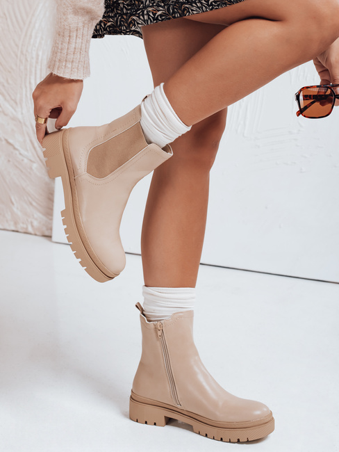 Damenstiefel MONDERICO creme Dstreet ZY0540
