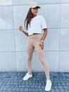Damen Leggins LOOK ME Farbe Camel DSTREET UY1620