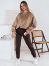 Damen Einheitsgröße COSYONE Kaffee Sweatshirt Dstreet BY1351