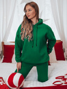 KSENIIA PREMIUM Damen-Trainingsanzug-Set grün Dstreet AY1111