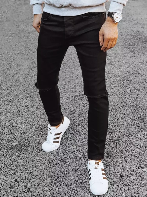 Herren Jeanshosen Farbe Dunkelgrau DSTREET UX3852