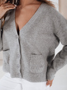 SORELIE Damen Strickjacke grau Dstreet MY2509