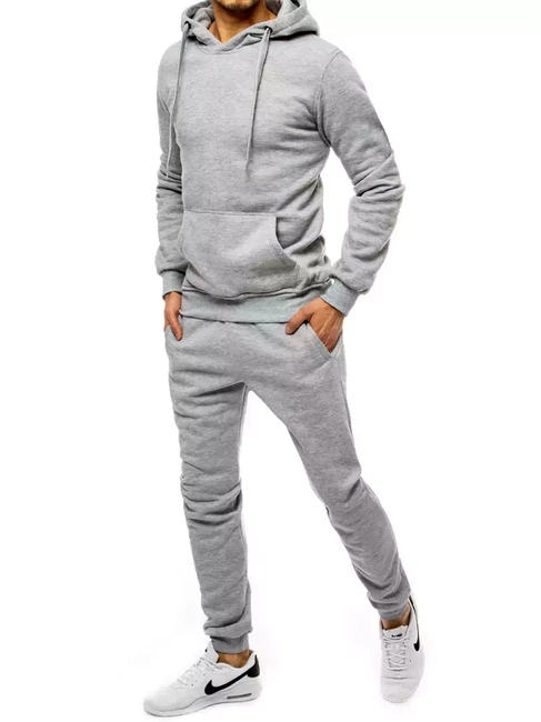 Herren Trainingsanzug Hellgrau Dstreet AX0384