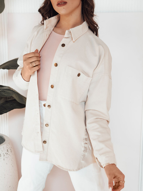 Damen Übergangsjacke BLENDA  Farbe Hellbeige DSTREET TY4323
