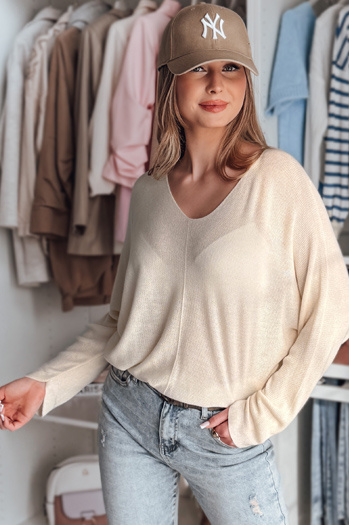 Damen Pullover in Übergröße NORVAN butter Dstreet MY2451